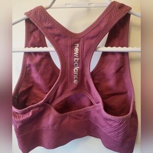 New balance pink sports bra workout bra Medium good condition